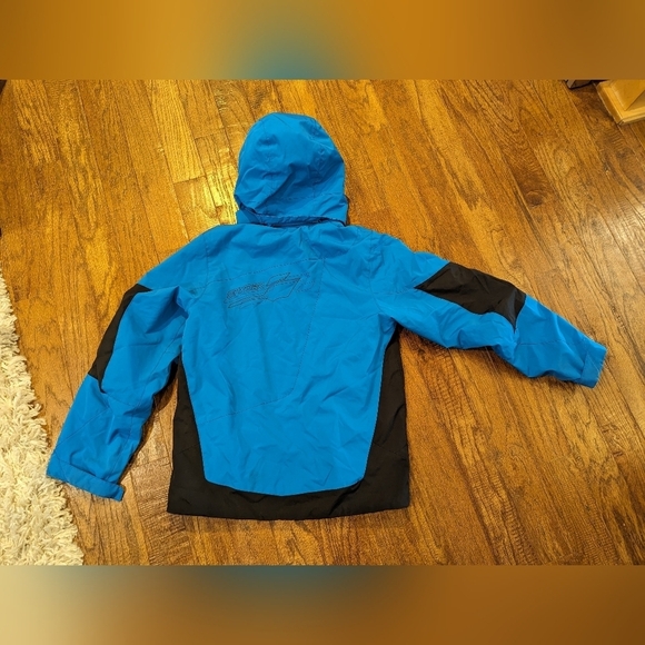 Spyder youth jacket, & attachable Full Zip core sweater Sz 14 - Picture 6 of 16